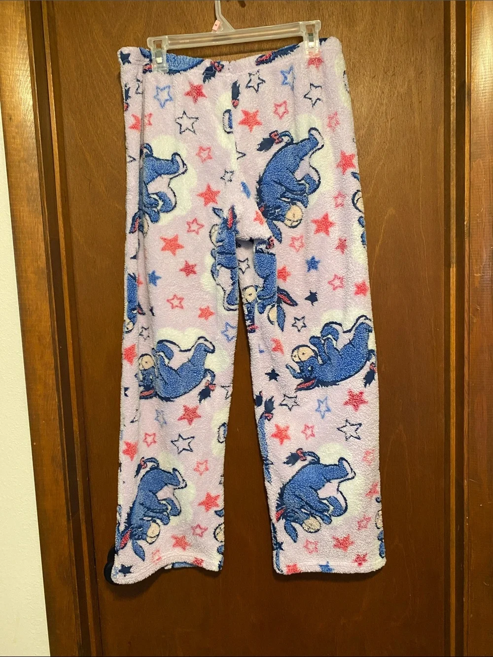 Kids' Eeyore Fleece Pajama Pants - Blue & Pink